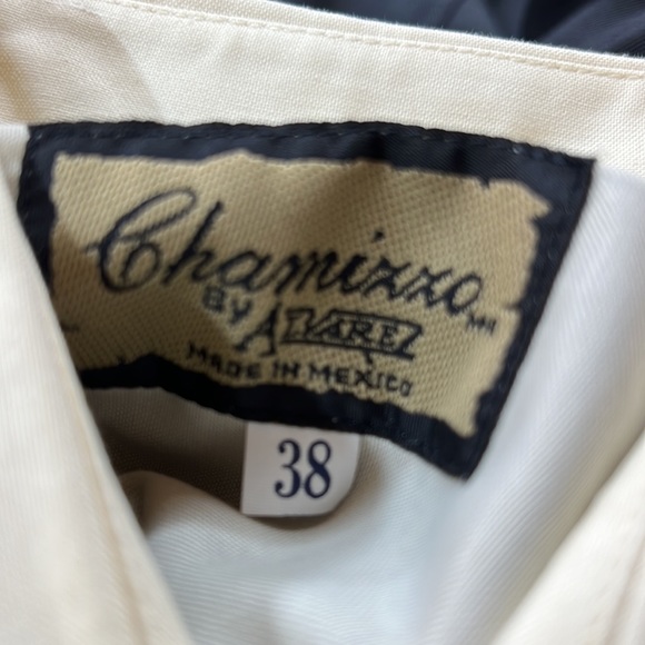 Sz M 38 Chamizzo by Alvarez Western Pearl Snap Button Down Shirt NWOT - Picture 5 of 5
